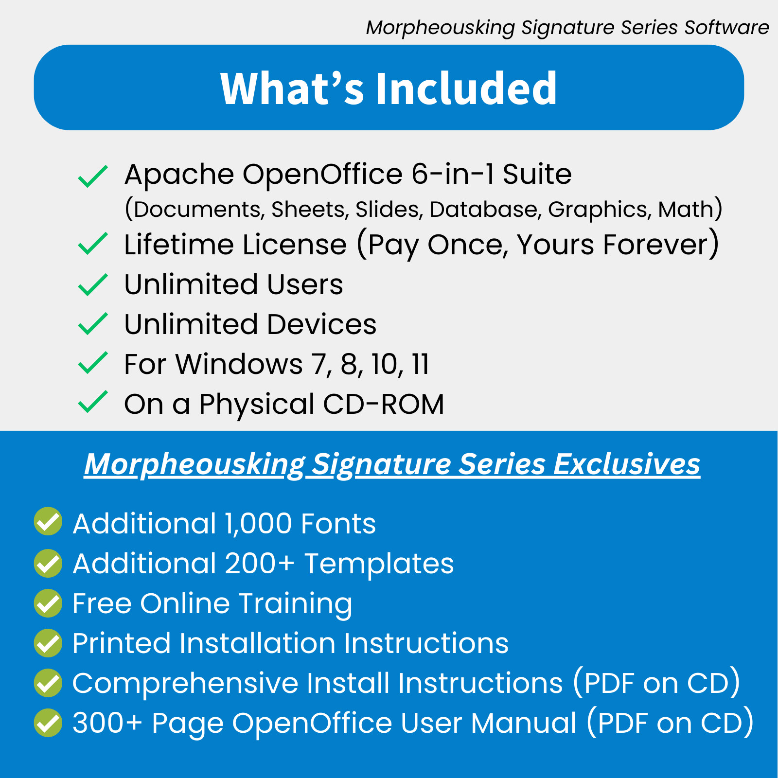 Open Office Software Suite for Windows - For Home Student Professional | CD-ROM