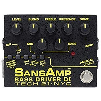 SANSAMP BASS DRIVER DI V2 Bass Drive Effects Amp Simulator DI