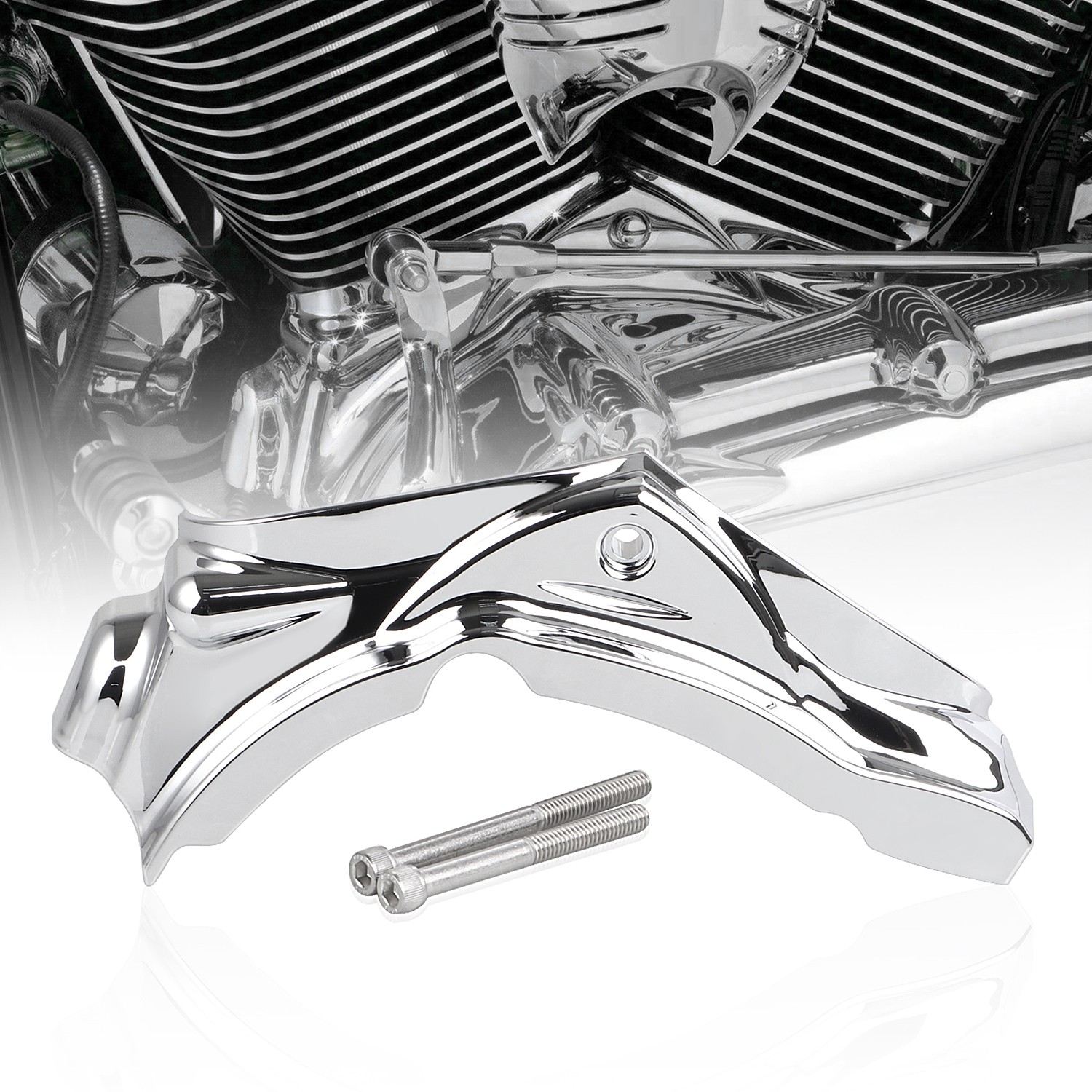 Cylinder Base Side Cover Accent Trim For Harley Heritage Softail Cross Bones US
