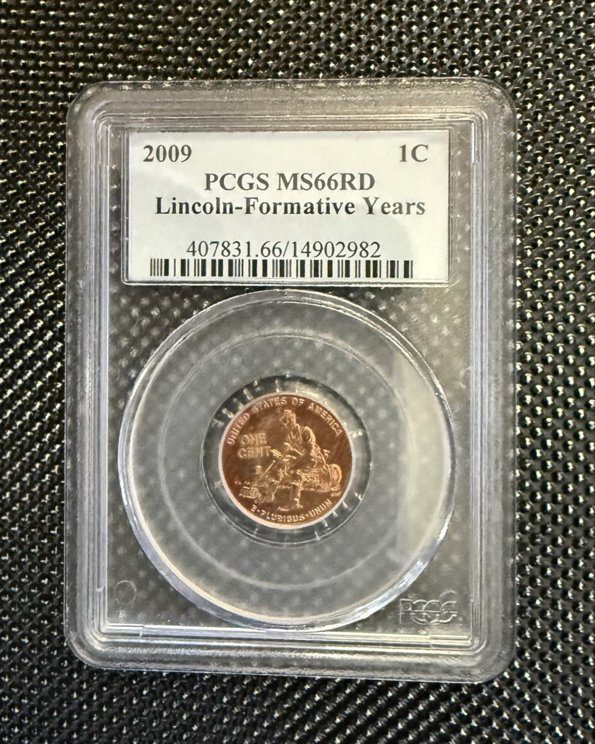 2009 Bicentennial Lincoln Formative Years. PCGS MS66RD
