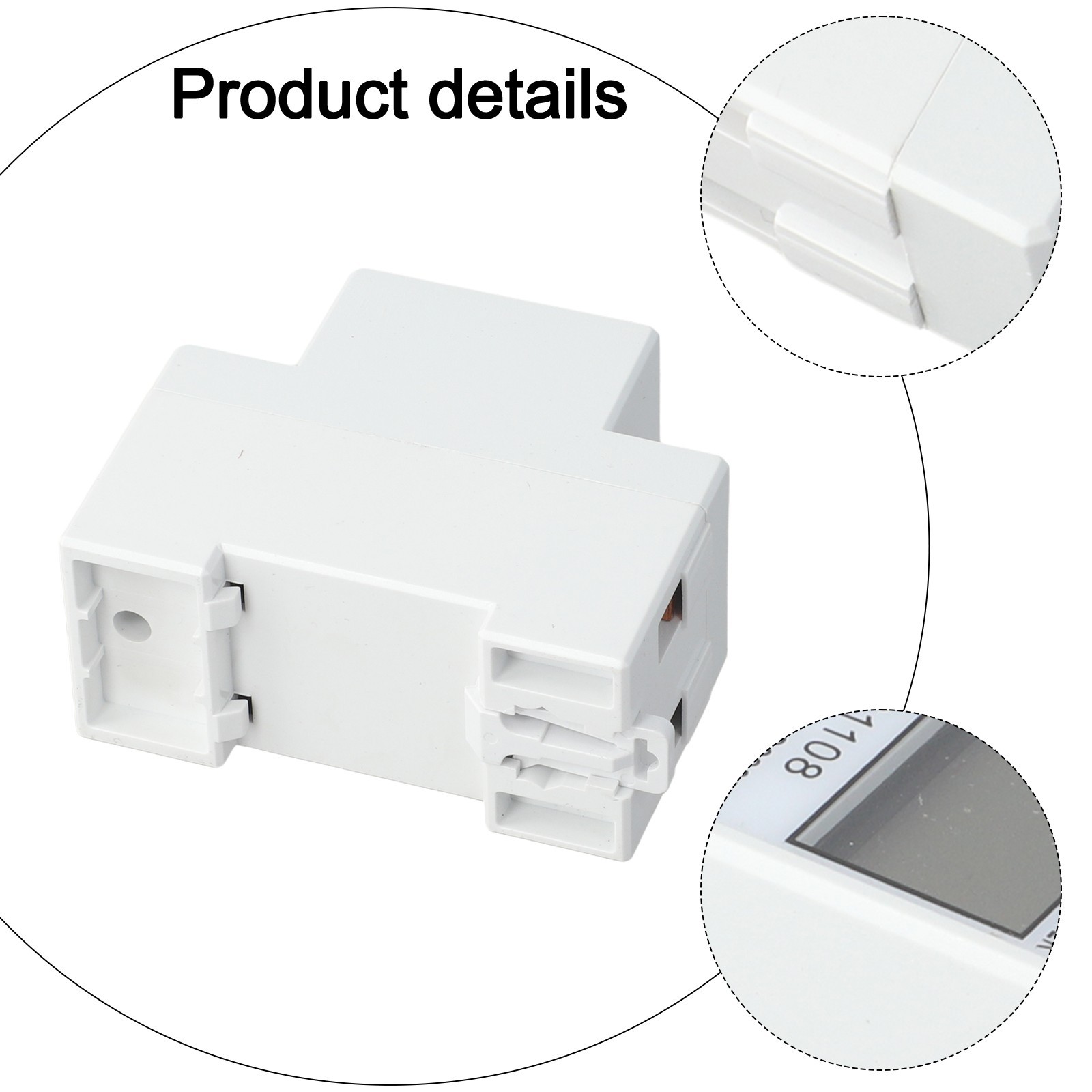 Single Phase LCD Electric Meter 80A for Accurate Energy Consumption Tracking