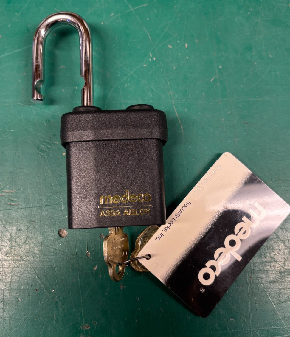 Medeco High Security LFIC System Series Padlock - Locksport