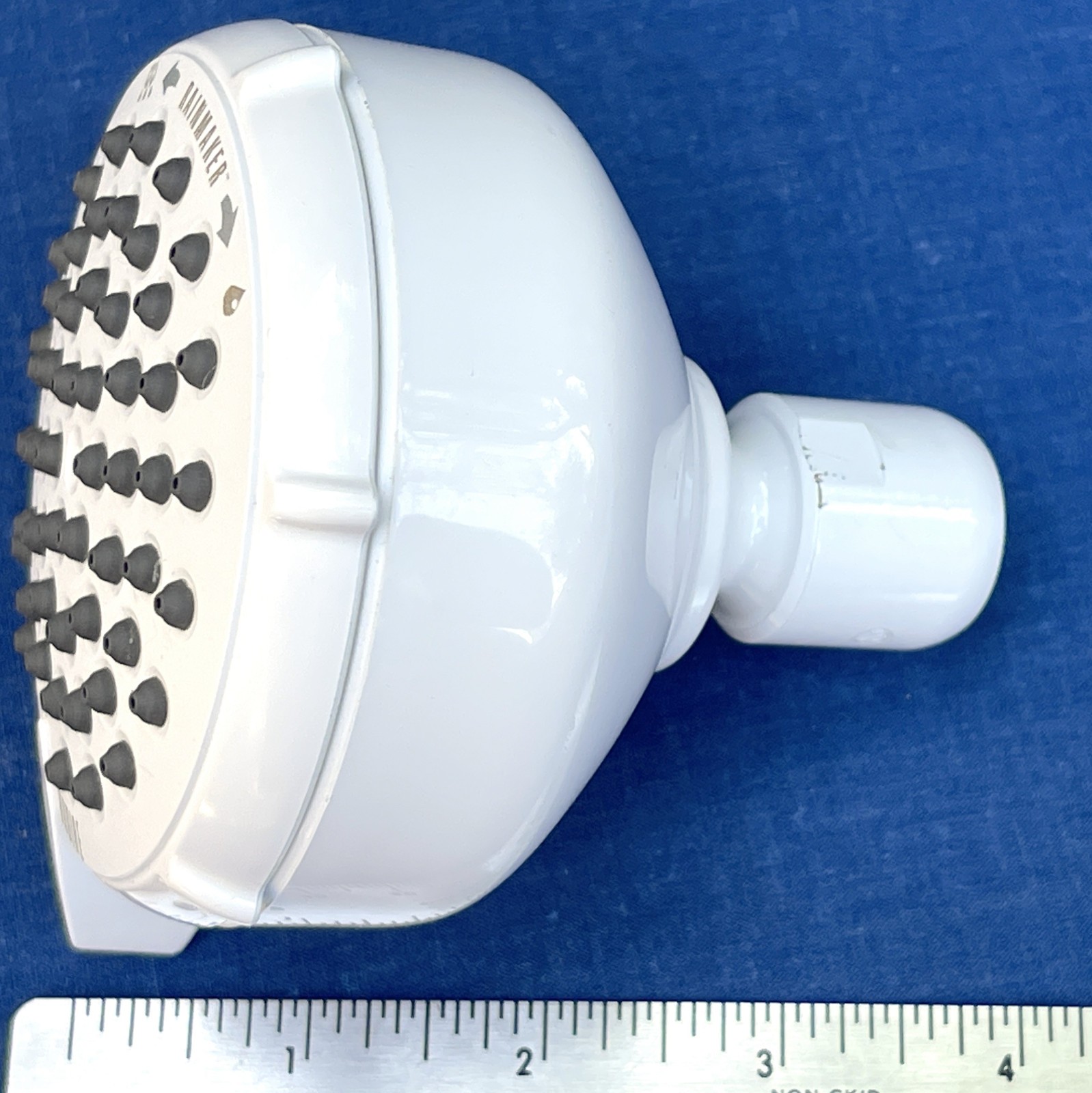 NOS ✅ ONDINE 25101WW InTouch Rainmaker Multi Function White Shower Head, Spa New
