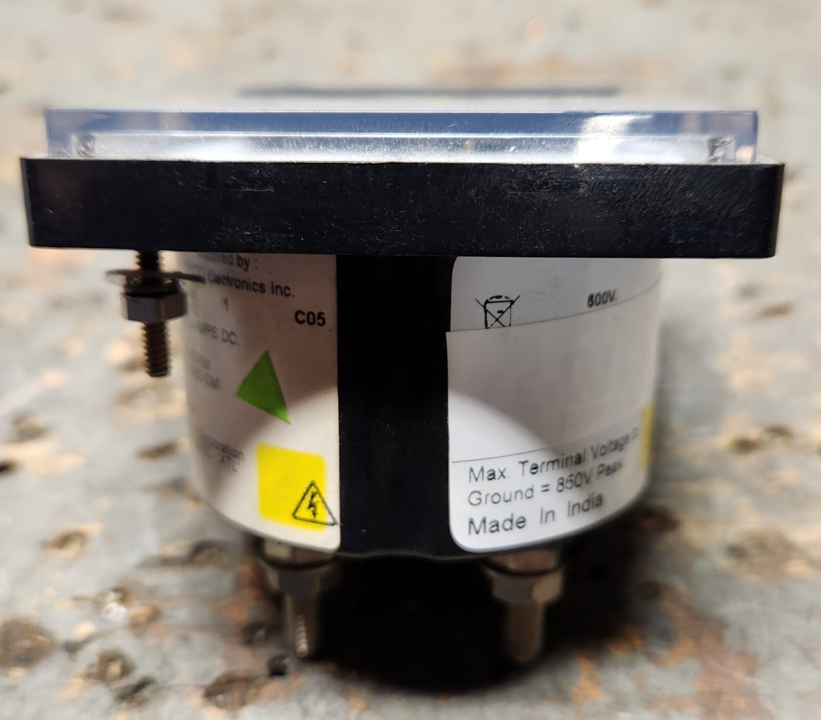 Crompton 012-01AA-FAXX-B2 Panel Meter DC Volts