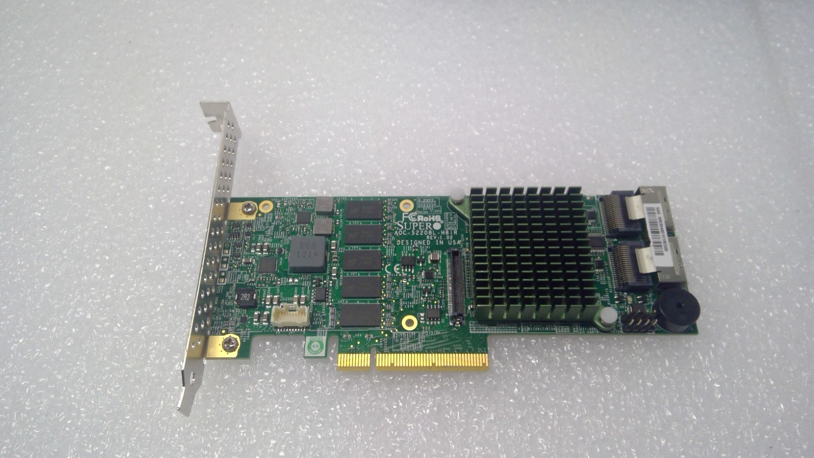 Supermicro AOC-S2208L-H8IR 8Ports SATA/SAS 2208 6Gb PCI-E RAID Controller
