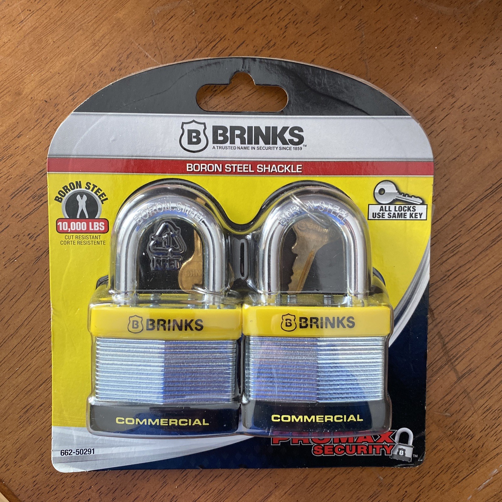 BRINKS *ProMax. Security Commercial Grade * Boron Steele* BRAND NEW