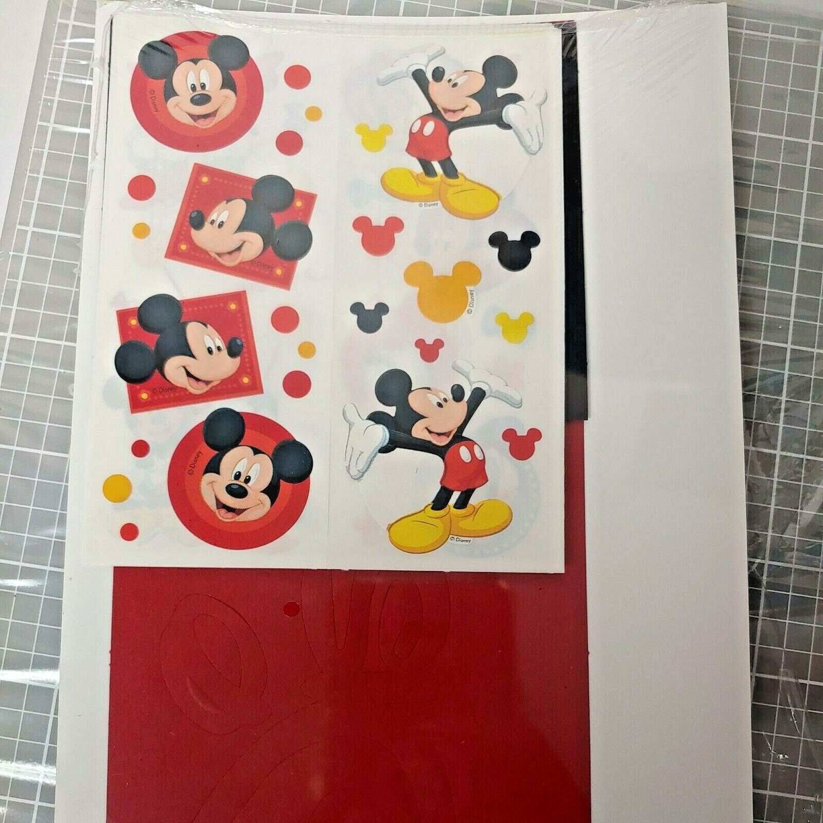 Creative Memories Bundle Cutting Mat Disney Mickey & Friends Pack New