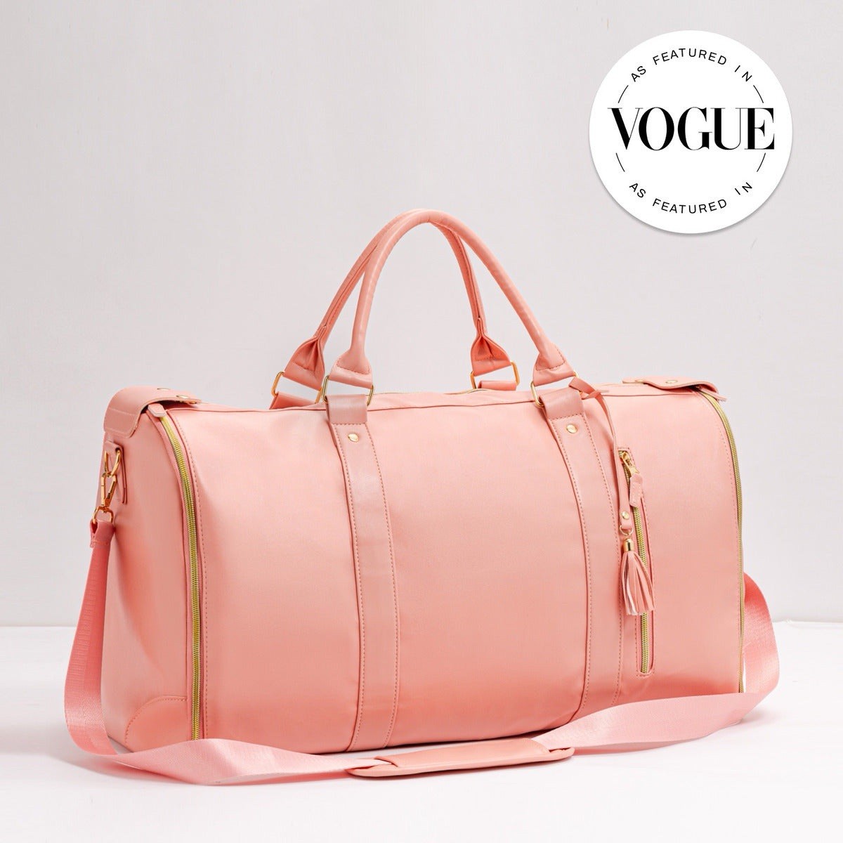 Luhxe Bolsa de viaje convertible para ropa con bolsa para zapatos y correa