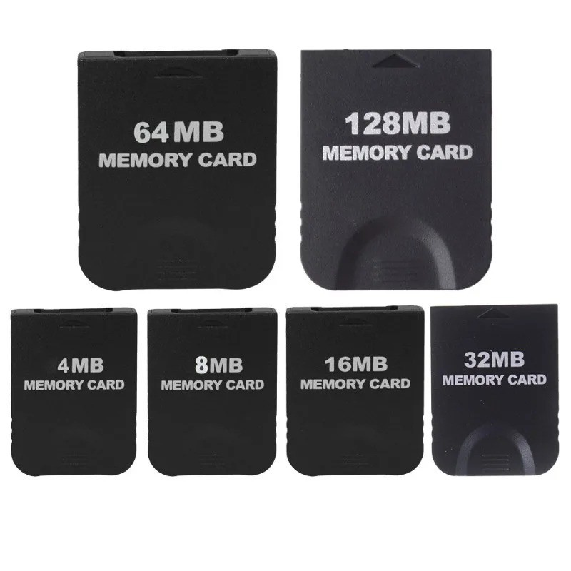 GameCube/Wii Memory Card 4MB-128MB Data Storage Save Card