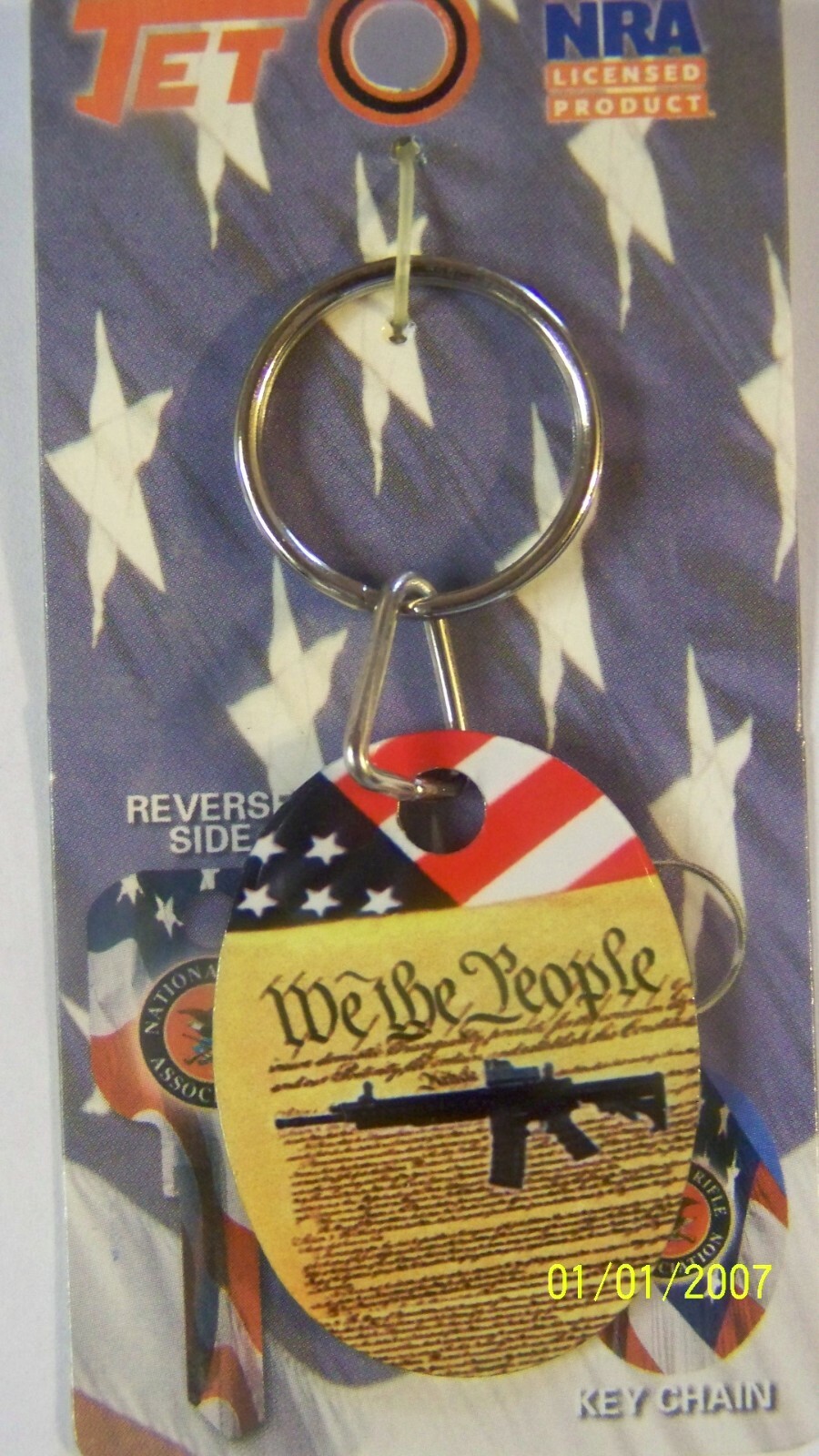 NRA We The People key chain