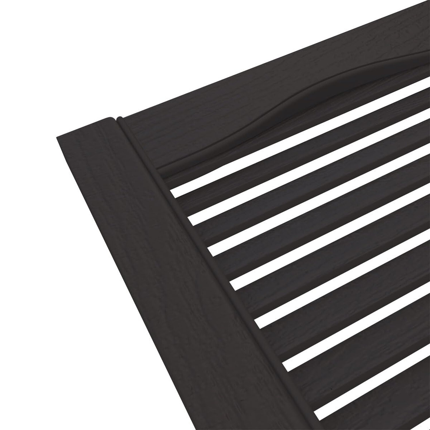 Ekena Millwork Lifetime Vinyl LL1S12X05500MS Standard Cathedral Top Center Mu...