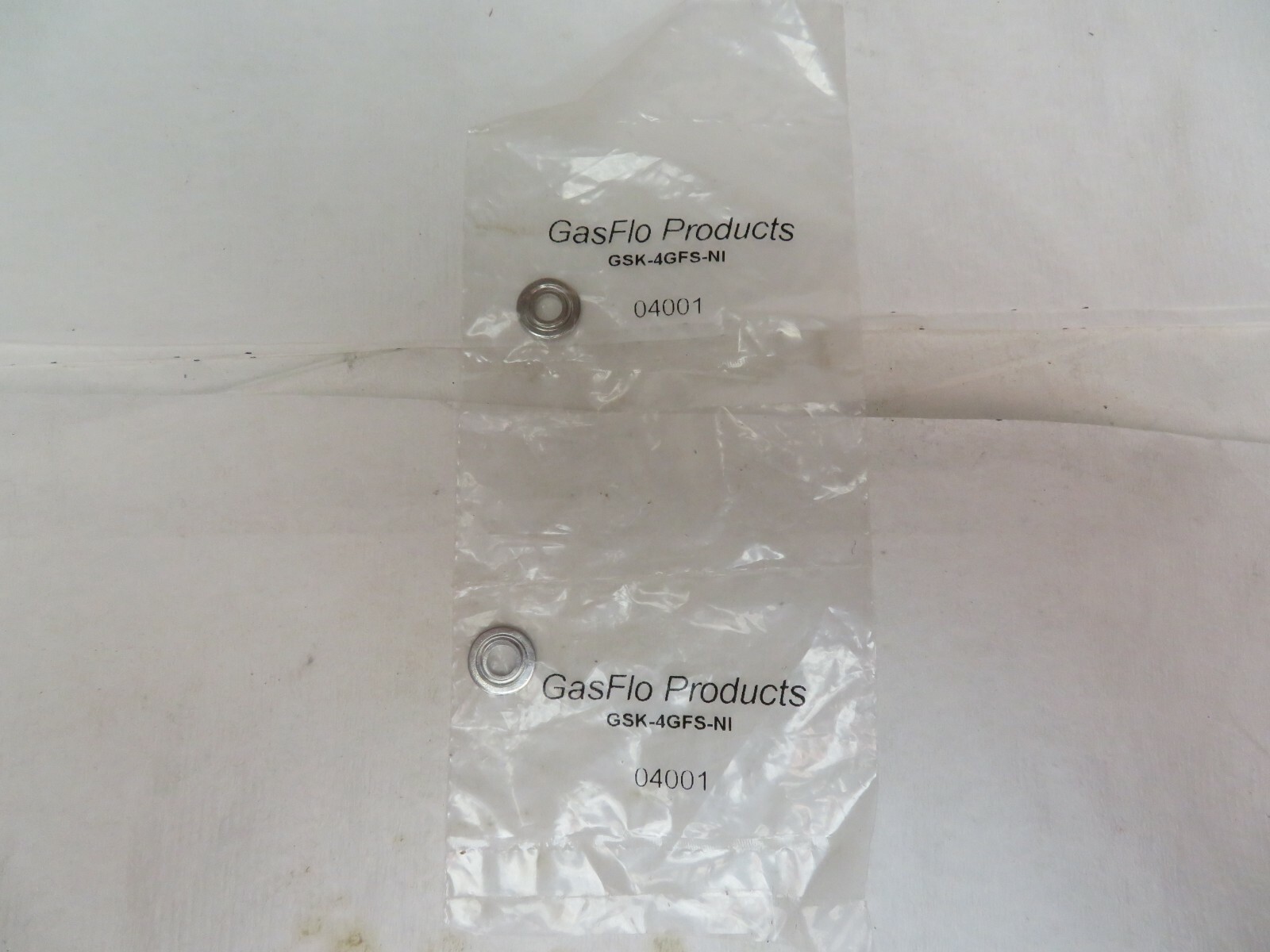 NEW GASFLO GASKETS GSK-4GFS-NI 04001 "LOT OF 2"
