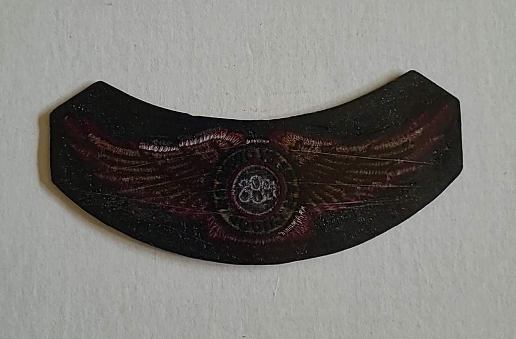 1998 Harley Davidson HOG Patch Owners Group 6in rocker wings