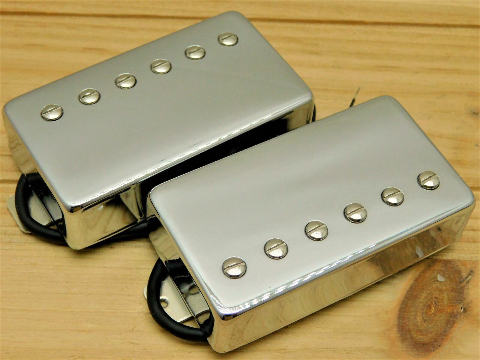 G.M. ND Humbucker Set Neodymium Magnets Chrome