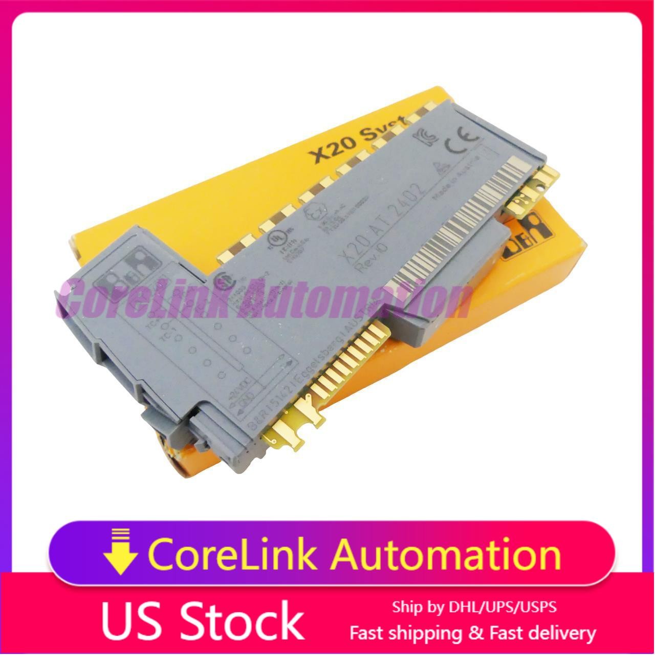B&R X20 AT 2402 X20AT2402 Temperature Input Module Rev. I0 -new--