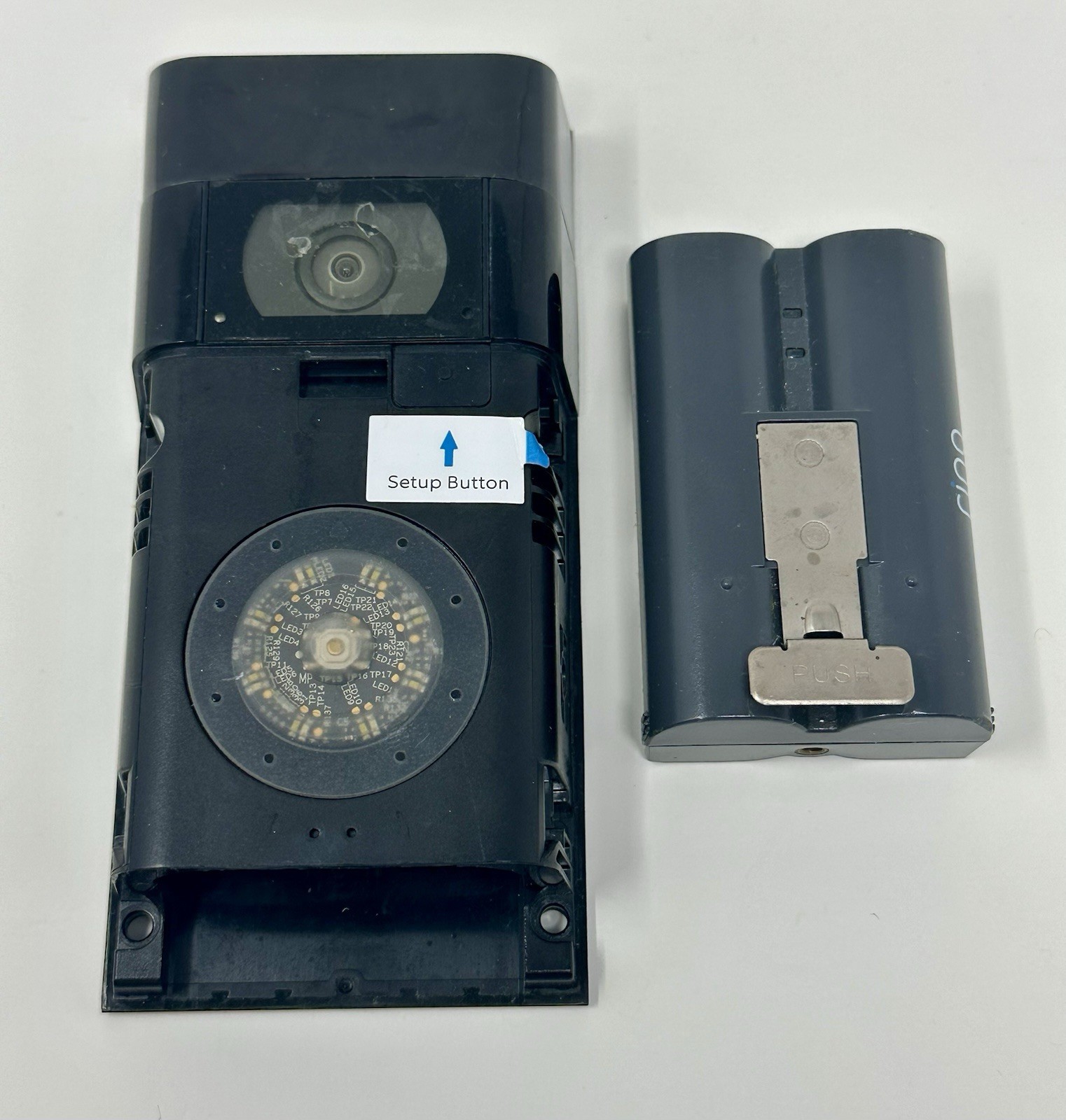 Ring Camera Ring Video Doorbell 2 With Battery Sold As Is For Parts Repair Only