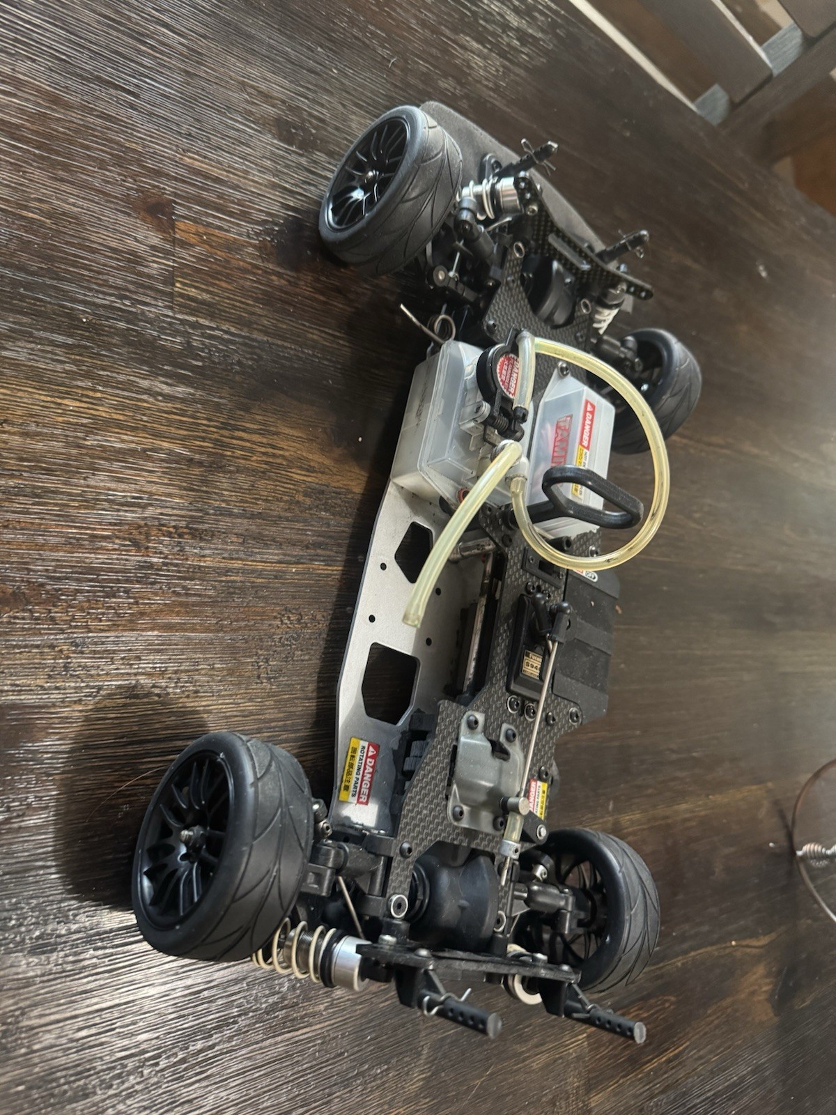 Tamiya TG10R 1:10 Nitro 4WD Carbon Fiber Touring Car Chassis On-Road
