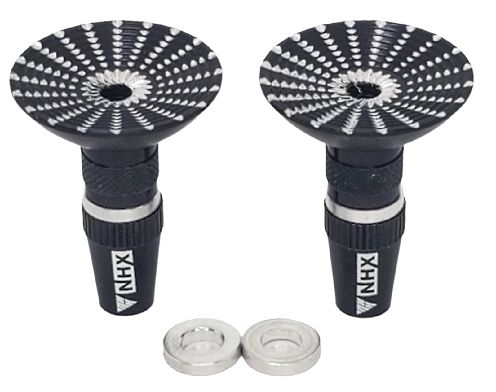NHX RC Alum Transmitter Gimbal Stick Ends M4 FrSky M7 M9 X10 X12S X9E X9D -Black