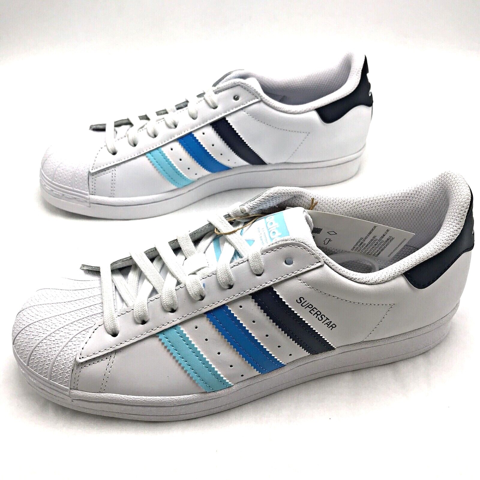 ADIDAS Originals Superstar 'White Legend Ink Gradient' HP5499 Men's sz 8-12