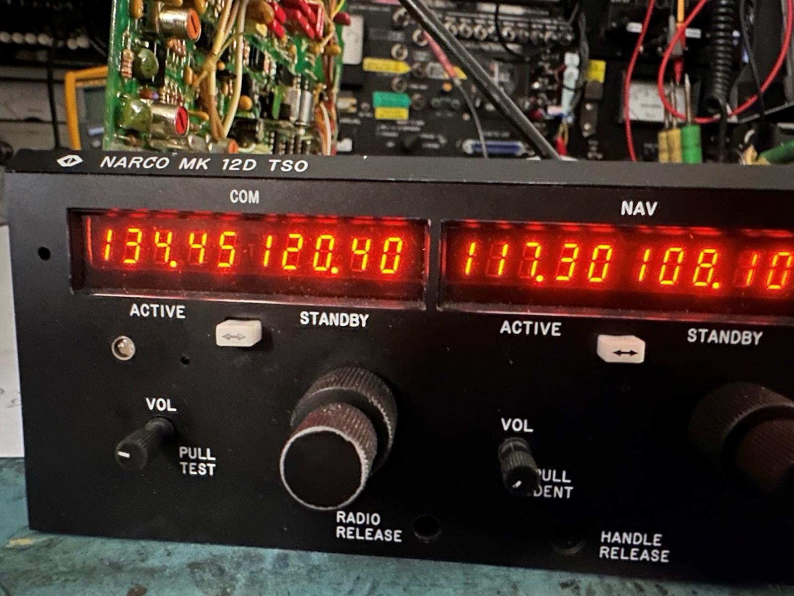 Narco MK12D TSO 14v. Great display, recent shop inspection & minor repairs.
