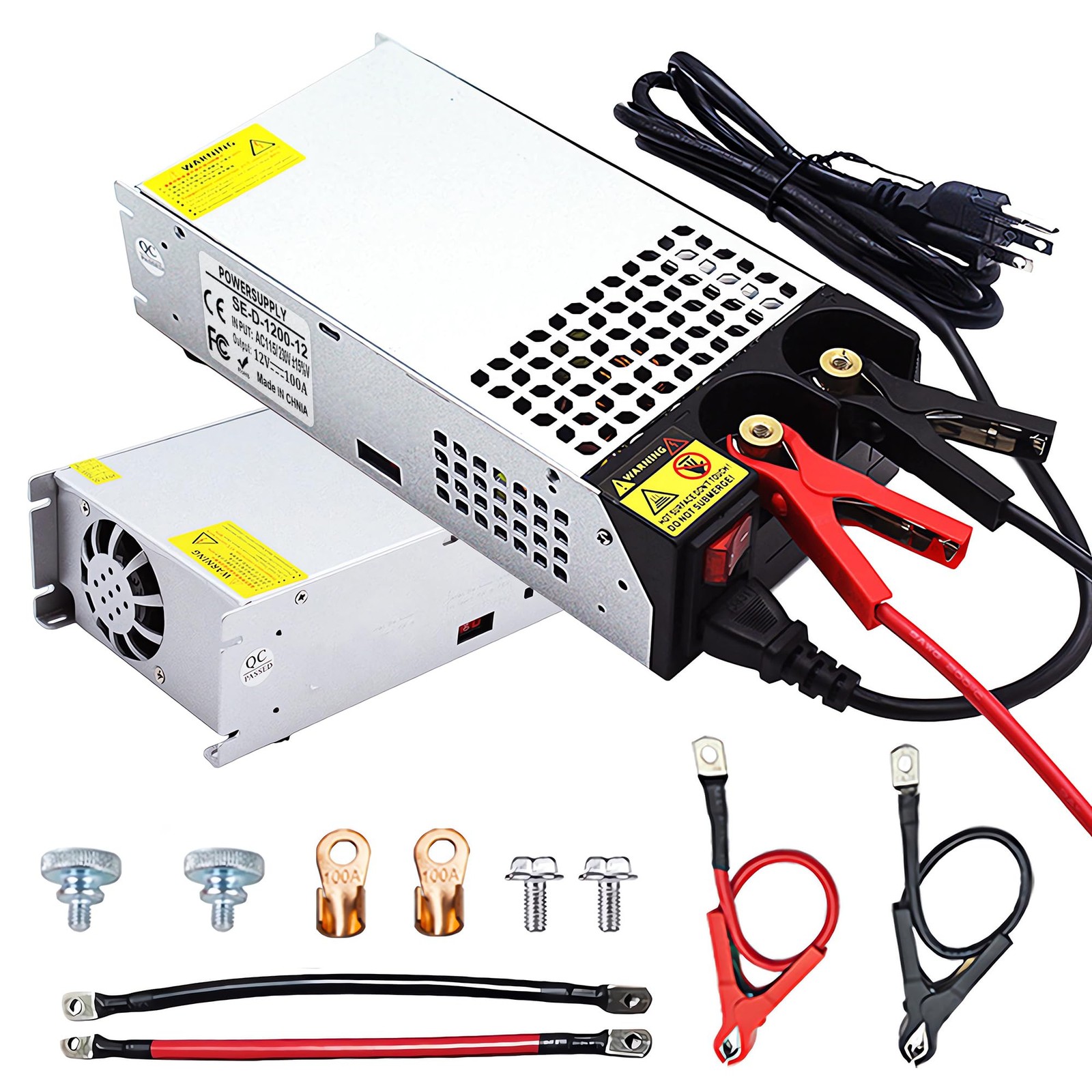 12V 100A Switching Power Supply AC to DC Converter 1200W