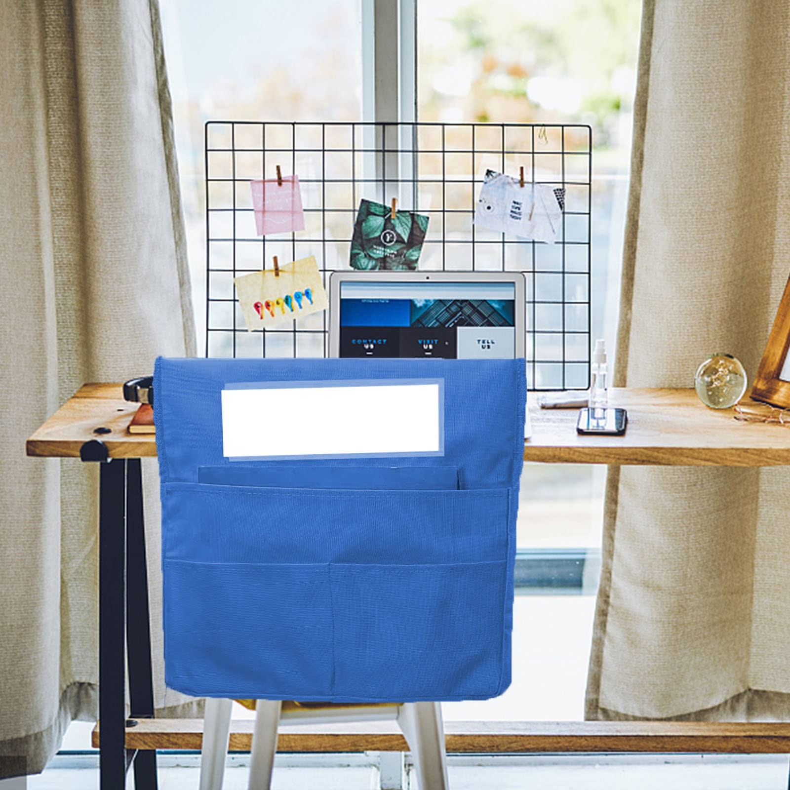 6 Pcs Chairback Pockets Chairback Buddy Pockets Chart Bright Color Seat Stora...