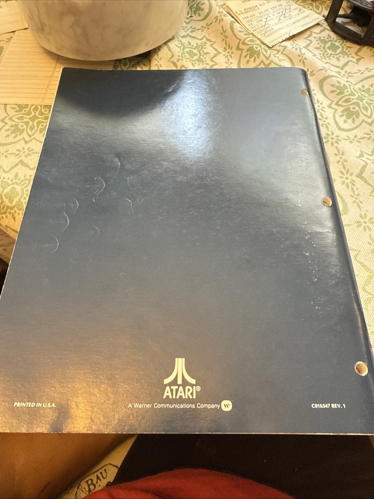 Vintage DISK OPERATING SYSTEM II Atari 400/800 Computer Reference Manual 2 Disks