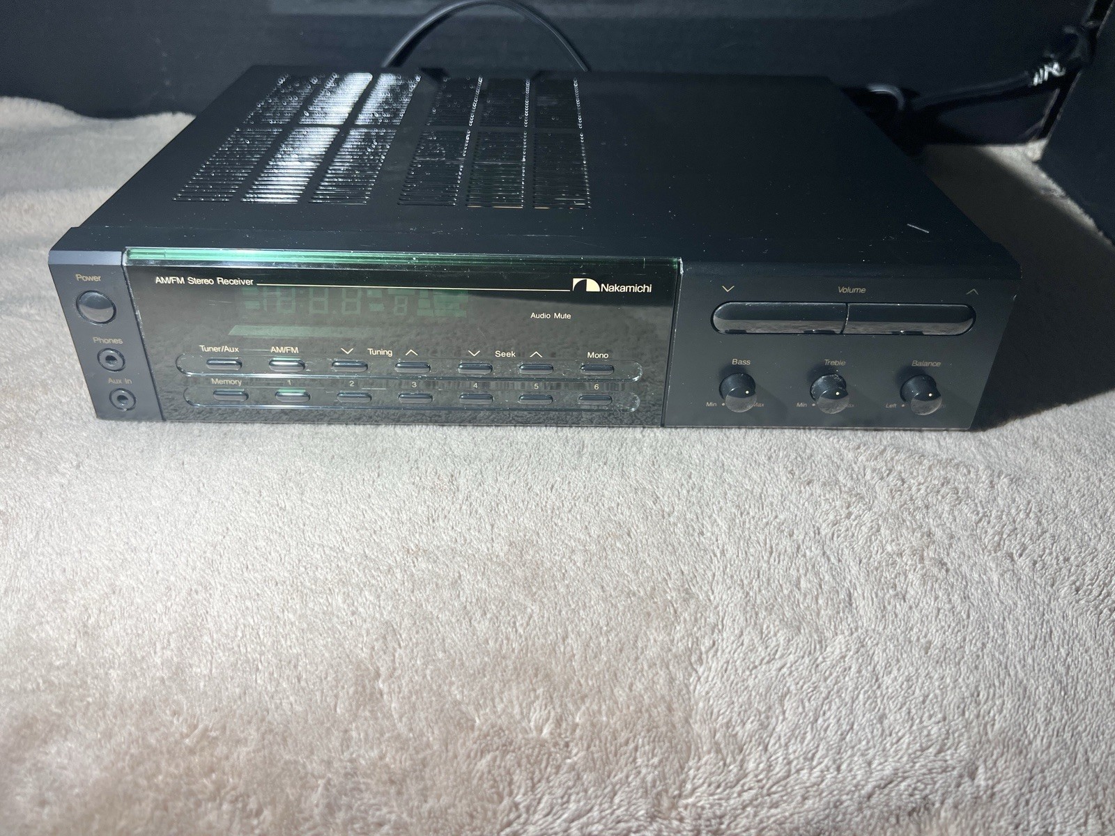 NAKAMICHI R-1 RECEIVER HUM BOTH CHANNELS PARTS REPAIR