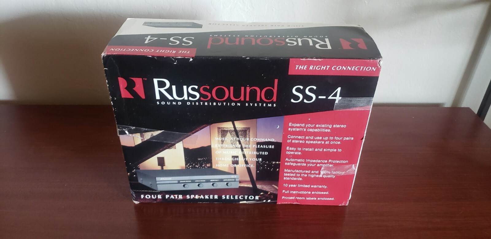 Russound SS-4 Four Pair Speaker Selector