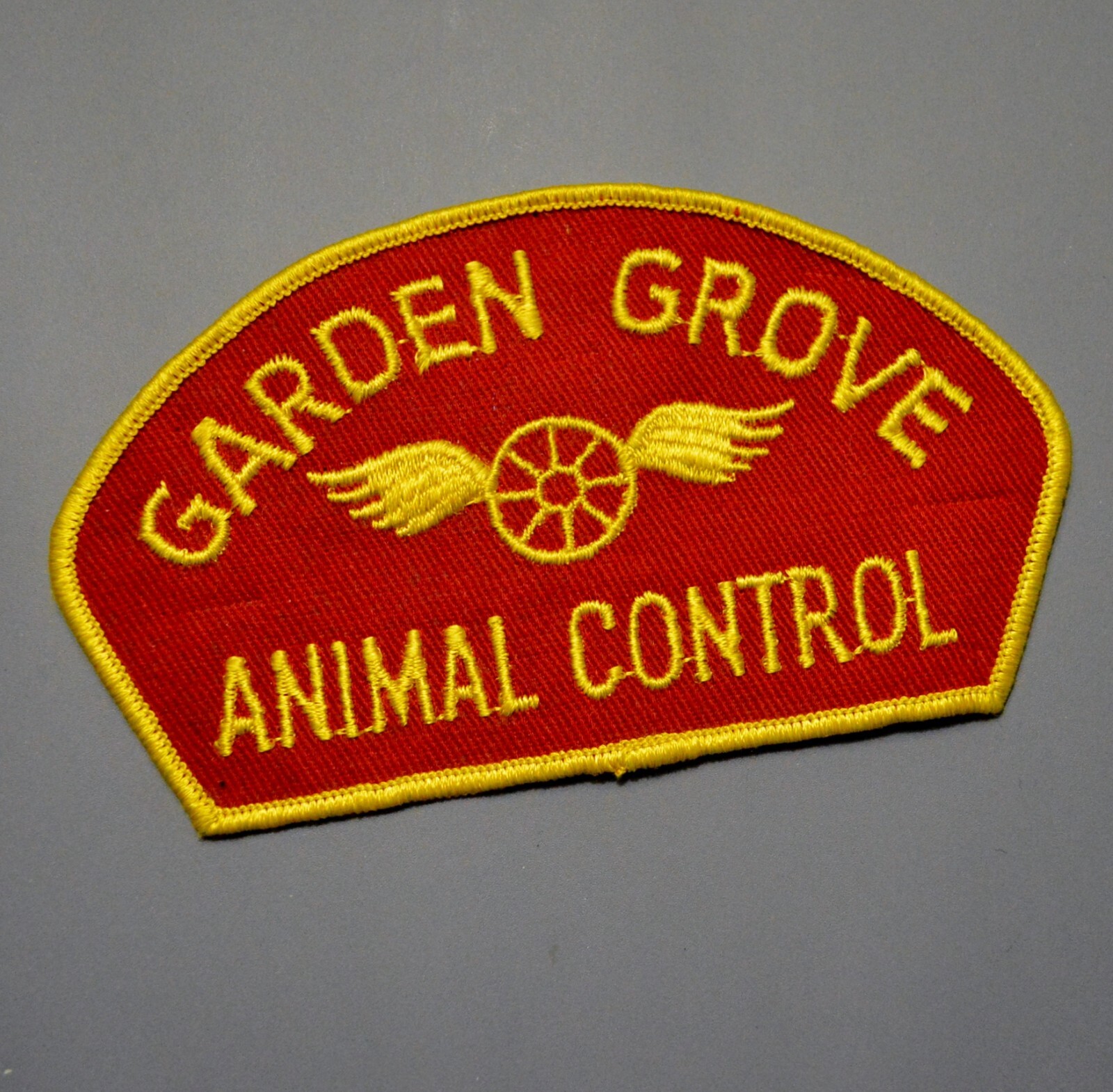 Garden Grove California Vintage Animal Control Patch ++ Mint Orange County CA