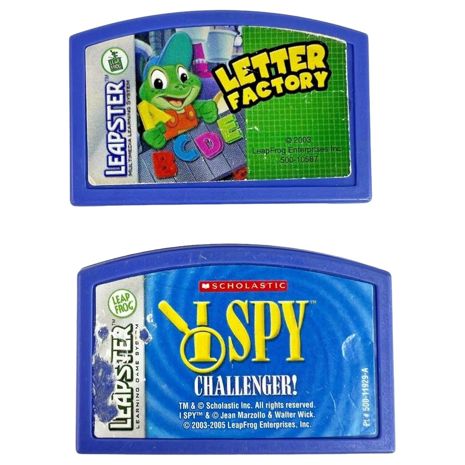 Leapster Leapfrog Game Bundle 7 Game Cartridges Clifford Reading Letter UNTESTED