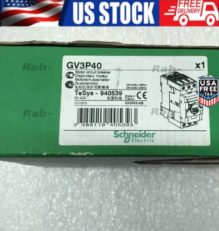 For NEW schneider GV3P40 Motor protection circuit breaker US Free TAX
