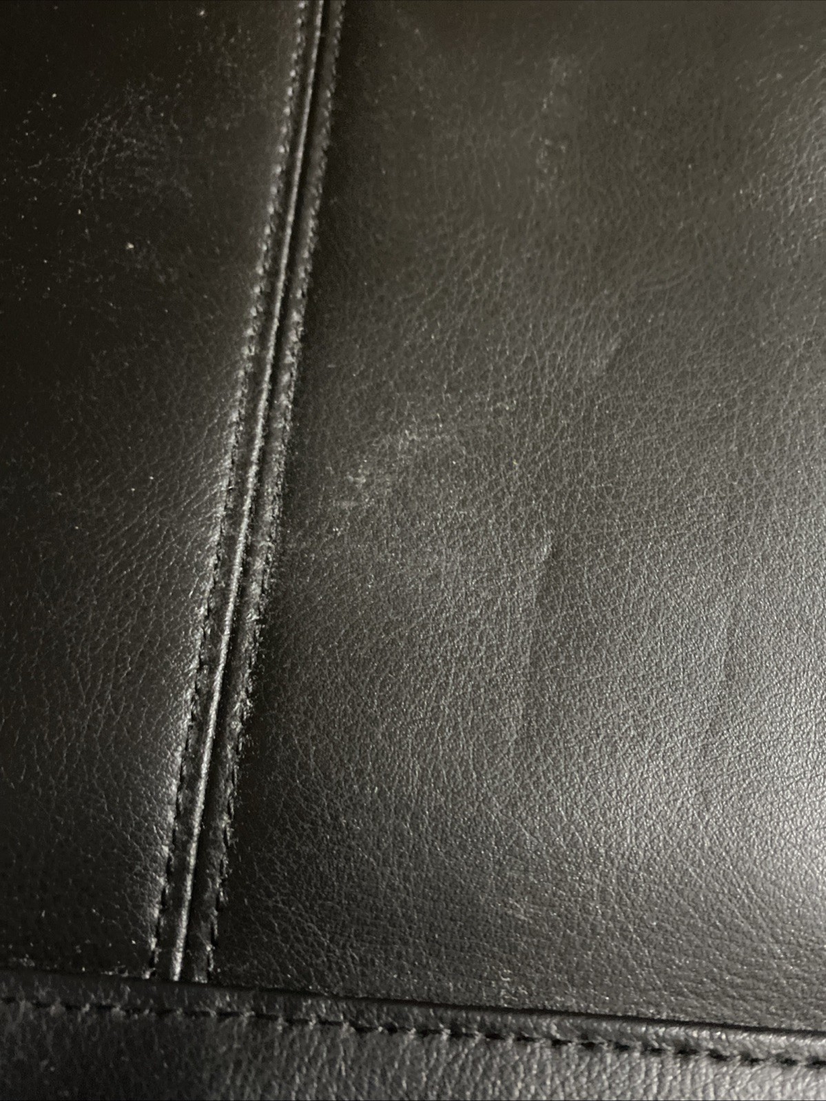Samsonite Leather Expandable Briefcase, Black, One Size