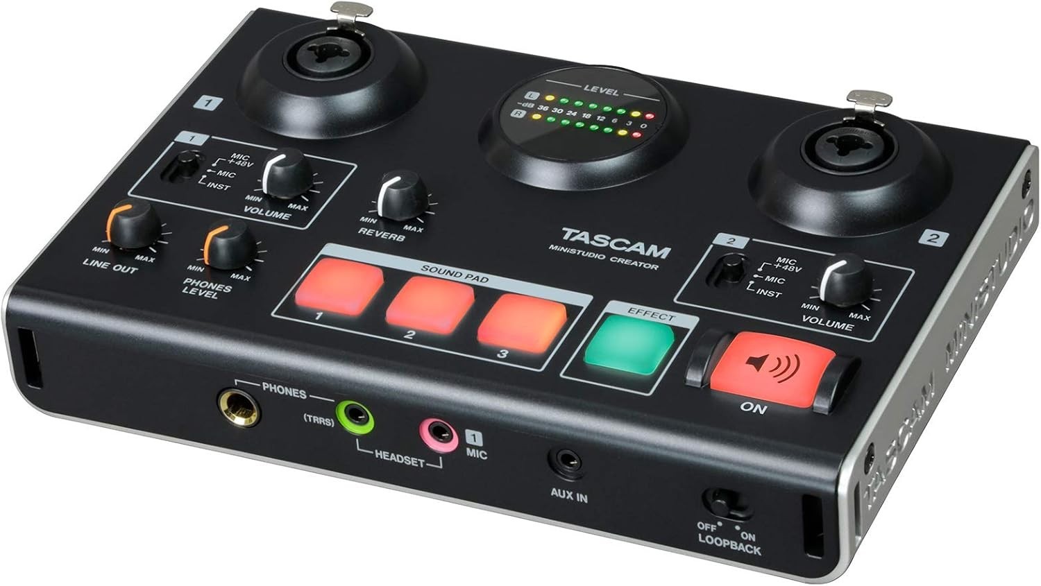 -42B MiNiSTUDIO Creator USB Audio Interface US42B, for Podcasting, Control So...