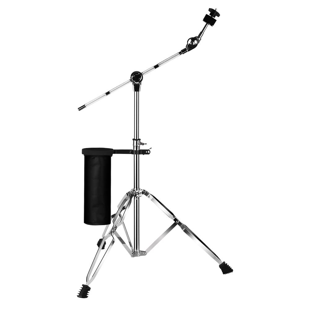 Cymbal Stand Drum Sticks Holder Adjust Boom Straight Combo Double Braced