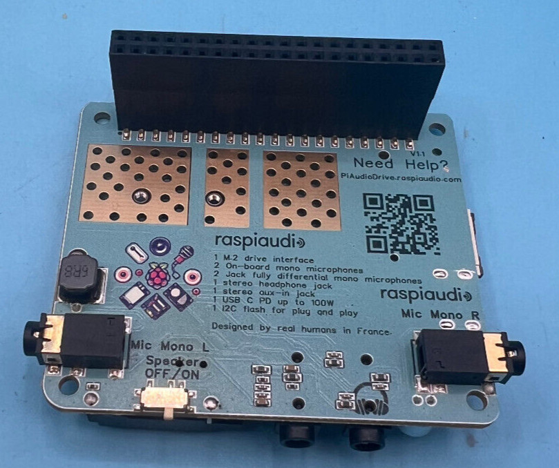 RASPIAUDI Pi Audio Drive