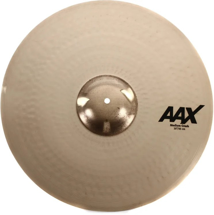Sabian 20" AAX Medium Crash Cymbal Brilliant Finish