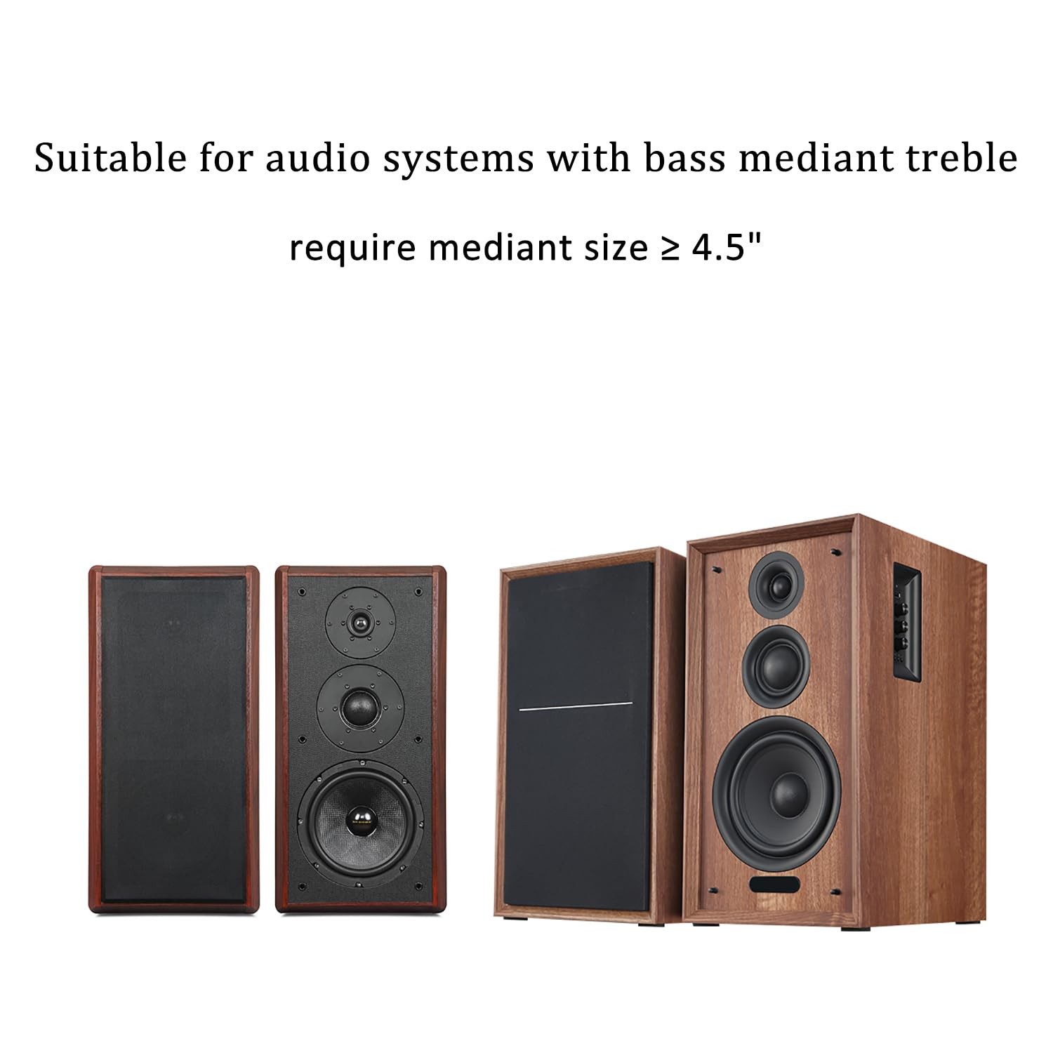 3 Way Speaker Crossover, PUV-W3 200W Passive Crossover for 3Way 4.5"+