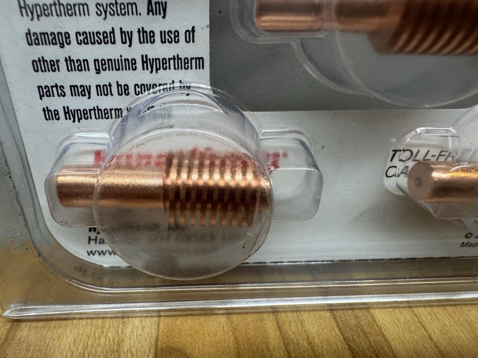 Hypertherm / set of 5 / electrodes / 220669 / Powermax45 / 45 A / All Processes