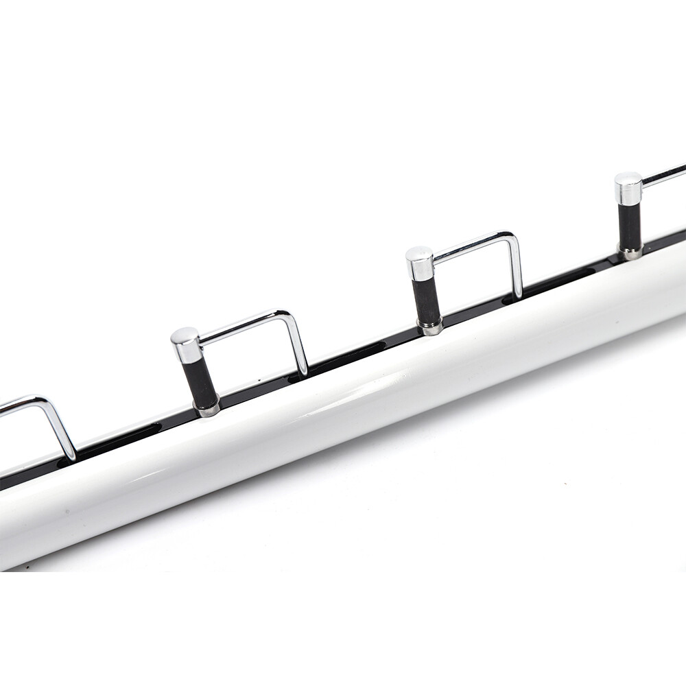 8PCS Eyeglasses Storage Rack Hold 12 Frames Optical Frames Display Rod w/ Lock