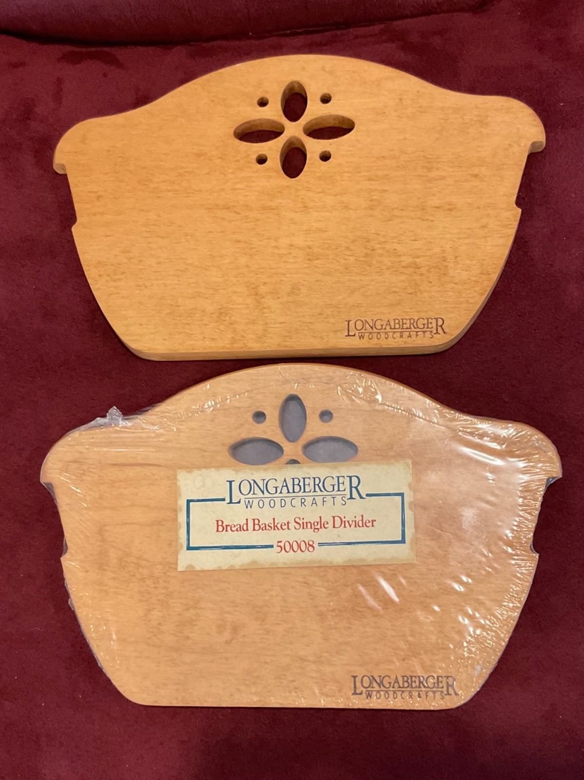 Longaberger Bread Basket Divider 50008 (Qty 2)