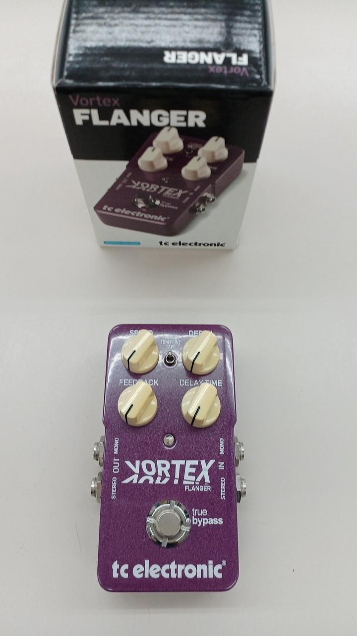 TC Electronic Vortex Flanger Effect Pedal