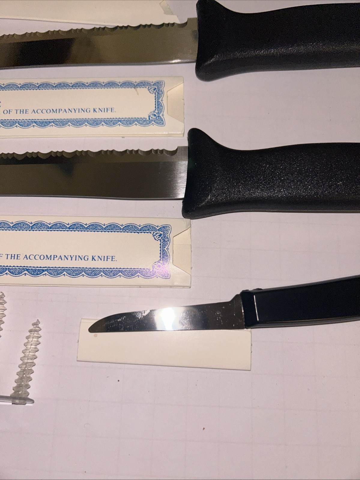 Sharpkut II By Quikut. Stainless USS. 6 Piece Set.