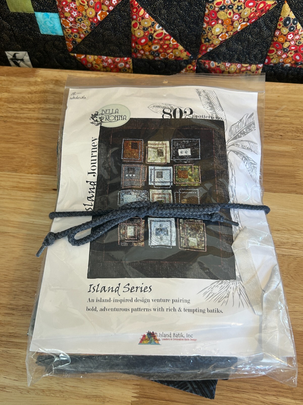 Island Journey Quilt Pattern and Fabric By Bella NONNA