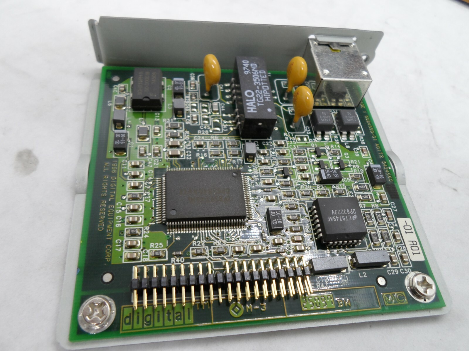 HP DEC Compaq Digital 5024559-01 Power NIC for AU433 alpha station