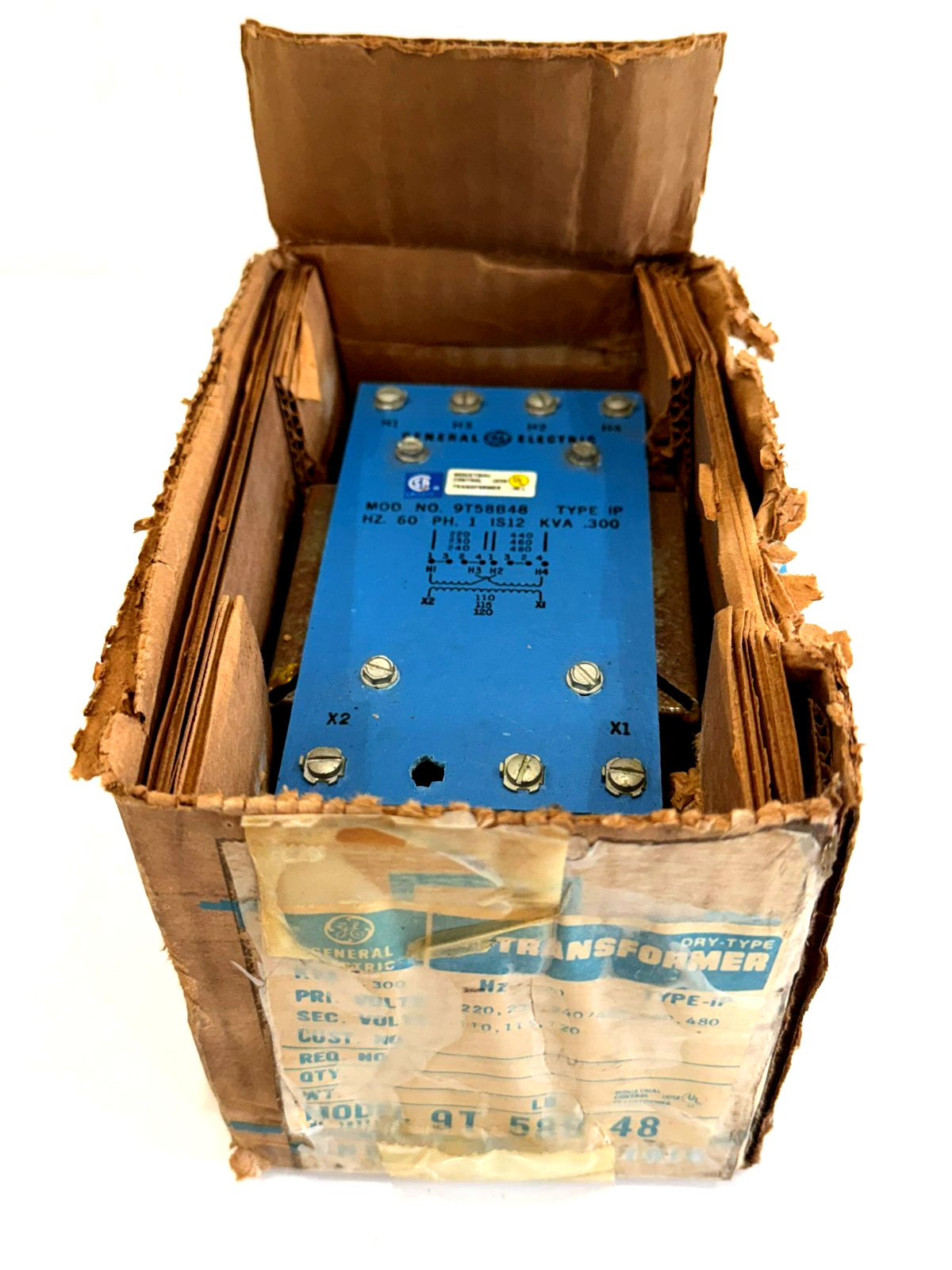 USED GENERAL ELECTRIC 9T58B48 TRANSFORMER
