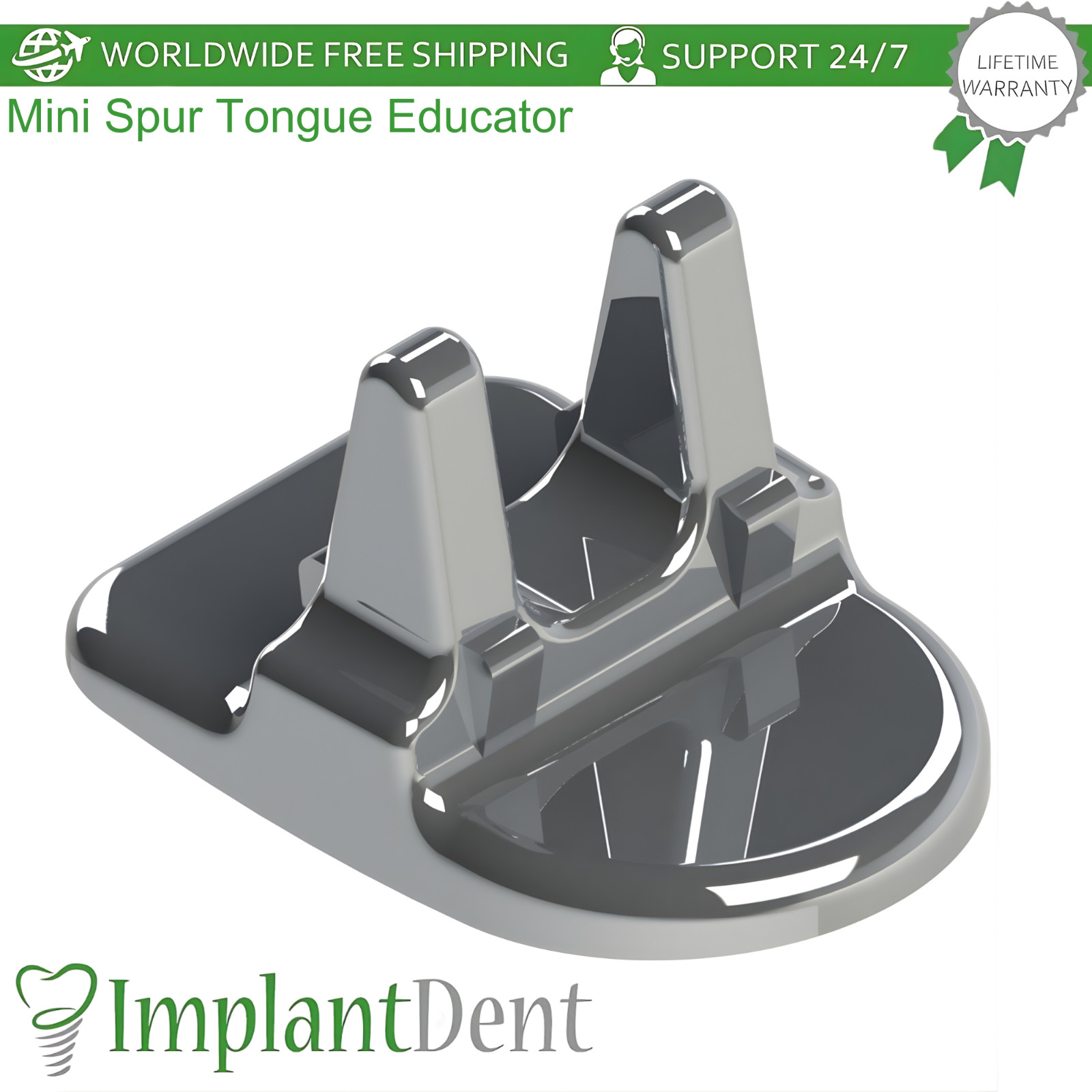 Dental Mini Spur Tongue Educator 10pcs 0rthodontic Open Bite Correction Tool