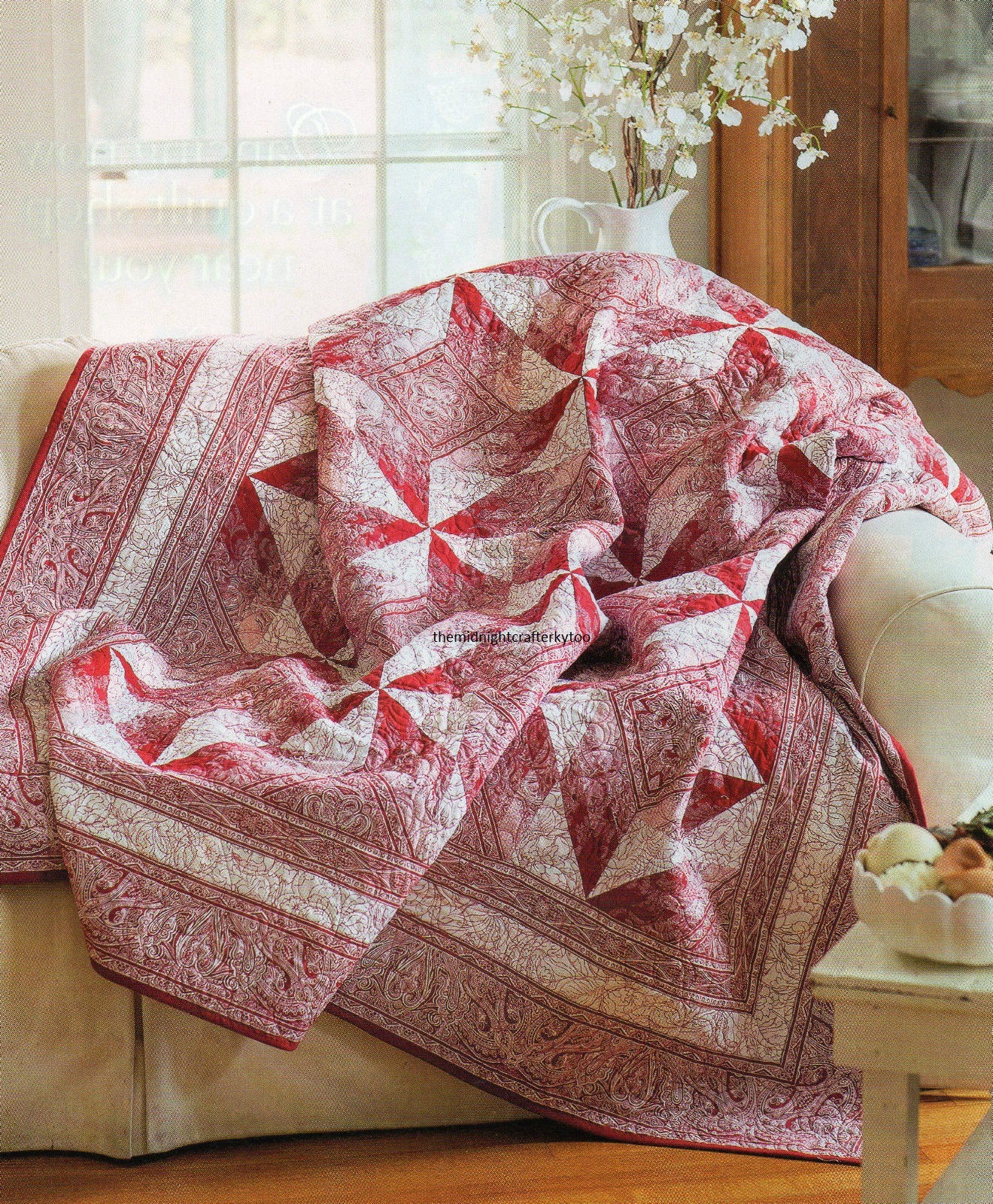 Fractured Star Quilt Pattern Pieced JB