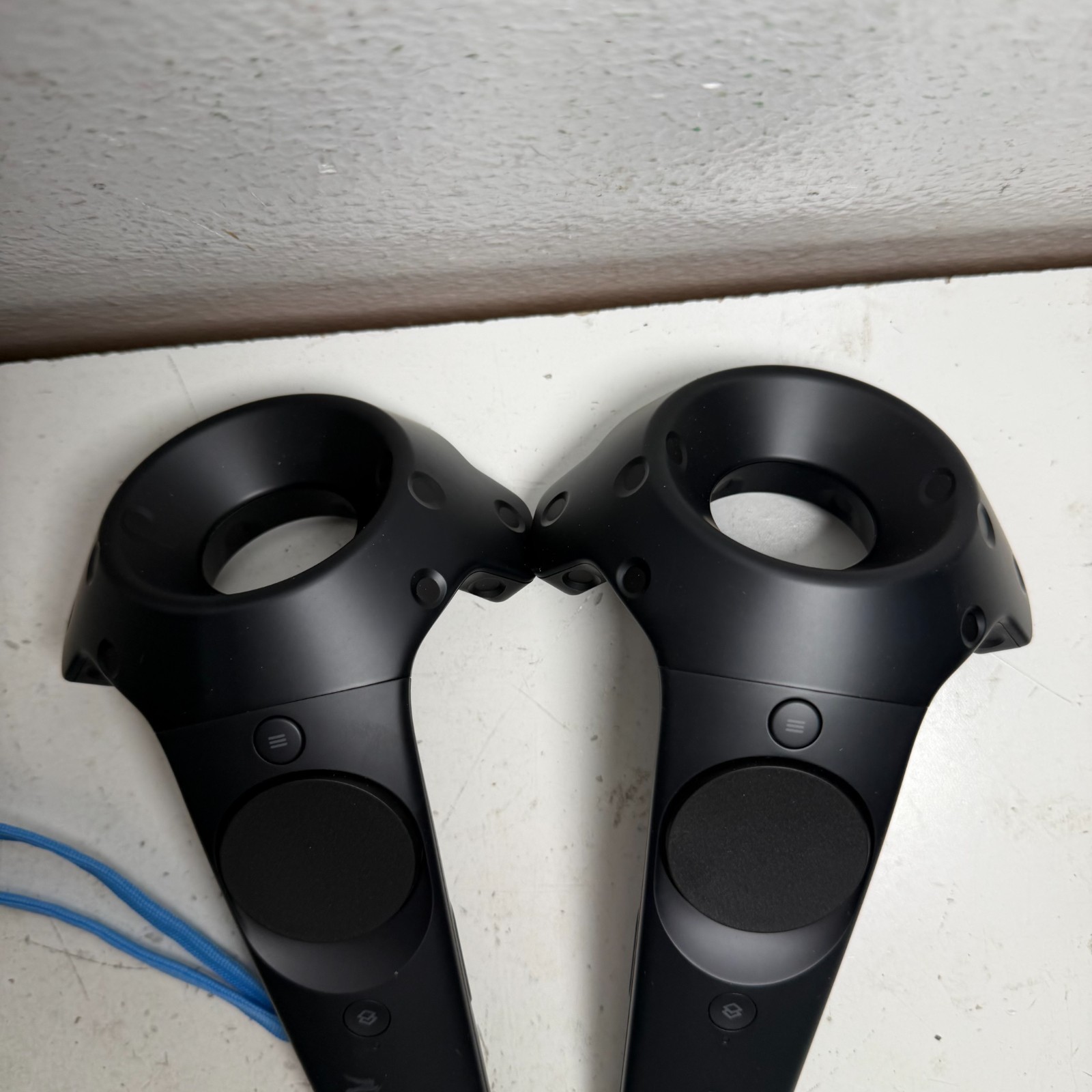 HTC Vive Black Virtual Reality System Headset w/Two Motion Sensing Controllers