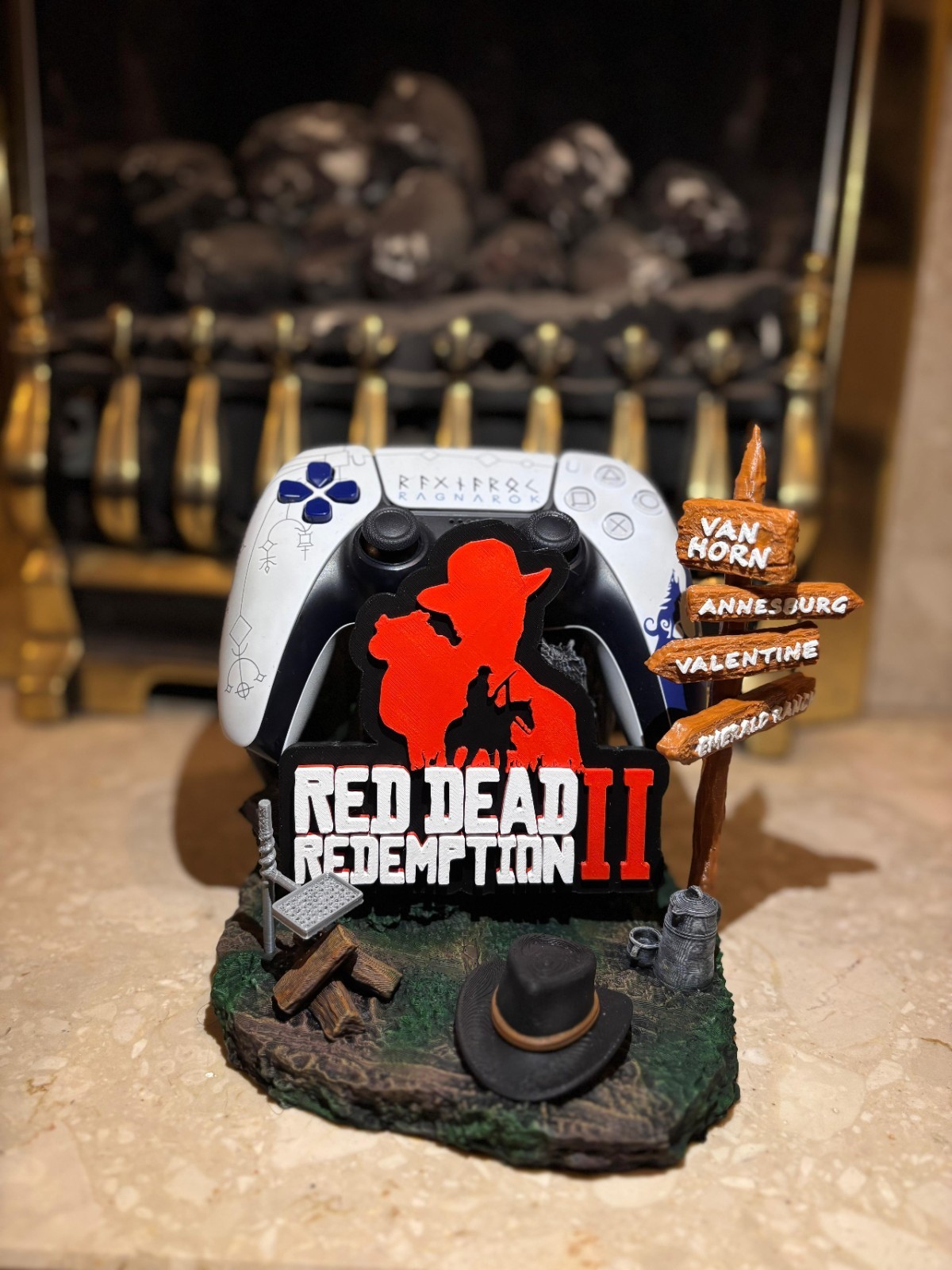 Red Dead Redemption 2 - Controller Holder For PlayStation And Xbox
